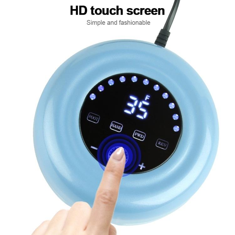 Elektrická vrtačka na nehty 35 000 ot./min. Elektrický pilník na nehty s LED displejem Nástroje na nehty Manikúra Stroj na vrtání nehtů Leštička