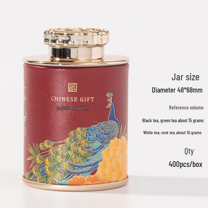 Da Hong Pao & Silver Needle Tea Gift Set - Sealed Paper Can Packaging