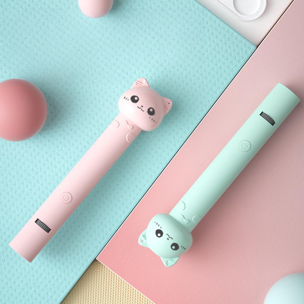 Interactive Red Dot Light Cat Toy Safe USB Charging 3IN 1 Kitten Teaser Toy Portable Cat Skin Funny Cat Chaser Stick