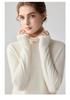Women's Cashmere High-Neck Loose Pullover Knit Sweater