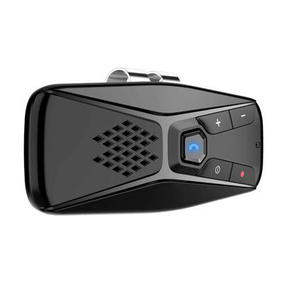 In-Car Sun Visor Mounted Speakerphone with Back Clip BT Hands-free Car Kit with Microphone Speaker