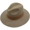 French Japanese Retro Elegant Brown Coffee Mocha Camel Wide Brim Wool Woolen Jazz Top Hat Women'S Autumn And Winter Felt Tide