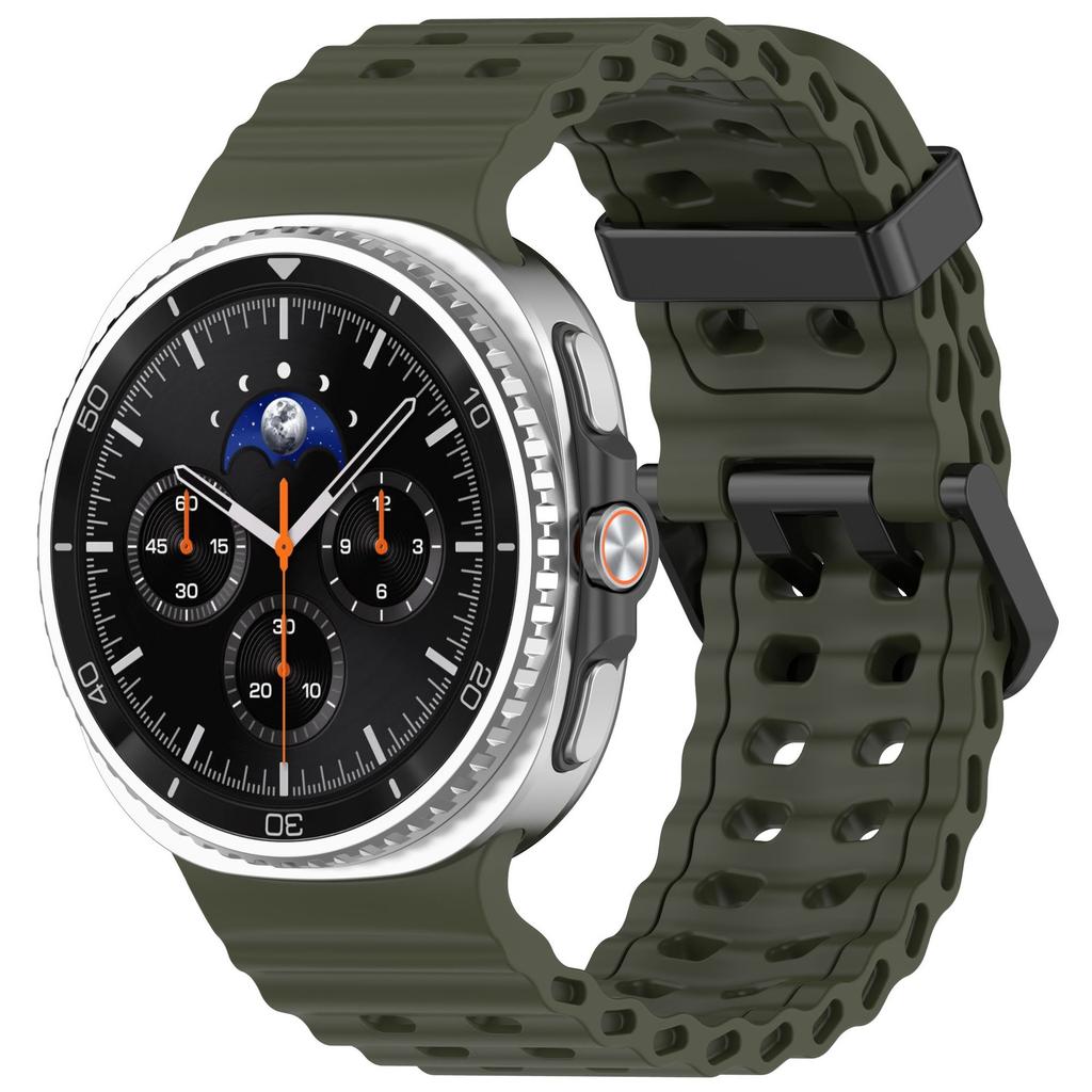 Cinturino Marine per Samsung Galaxy Watch 8 Classic 46mm Cinturino Sportivo in Silicone per Galaxy Watch 8 40mm 44mm Accessori Cinturino Braccialetto