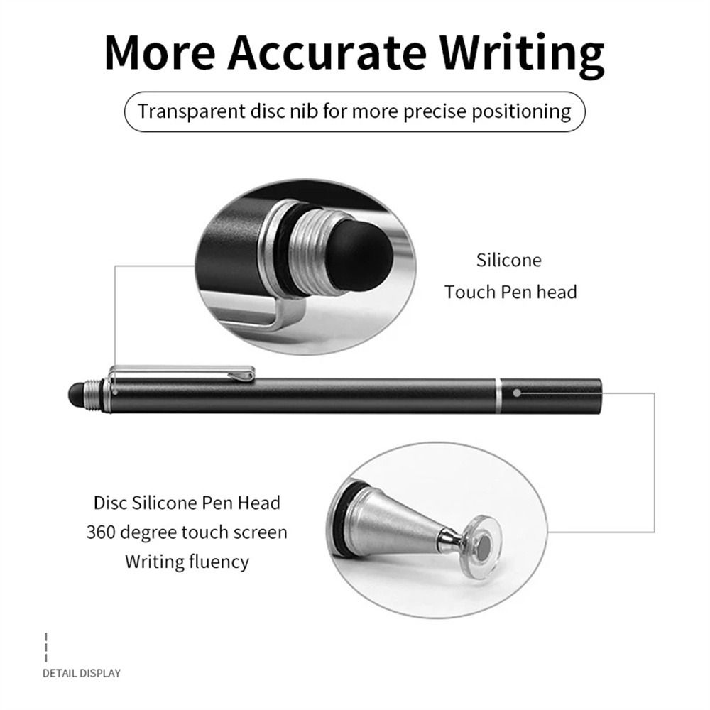 Pen Tip Capacitive Pen Stylus Disc Tip Tablet Pen Tips Stylus Pen Tips Stylus Nibs Screen Pen Head
