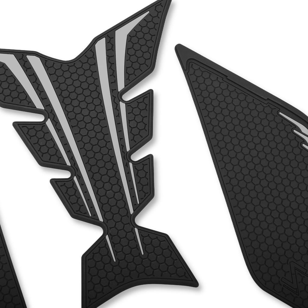 LEDISHUN Traction Pad Tank Kit for Kawasaki Z900 2017-2025 (Gray)