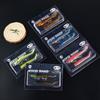 REEF DREAM Barschköder Vibration Jigkopf Shad Wurm 15g 24g 5-Farben-Set Scholle Barsch Zackenbarsch Blaufish