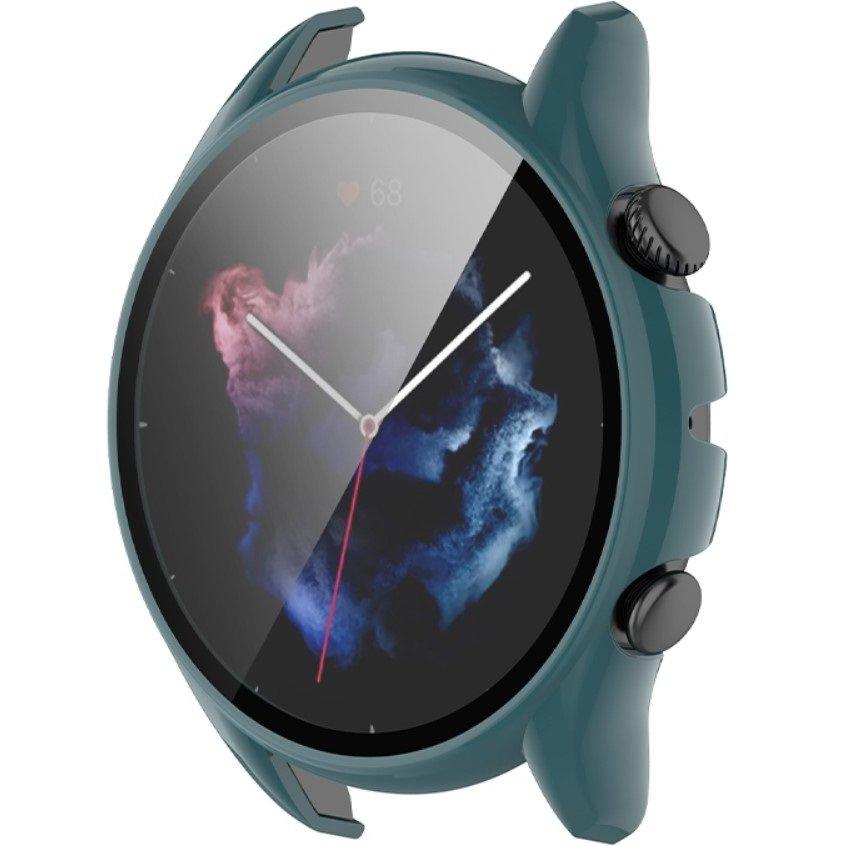 2in1 Case + Tempered Glass for Amazfit GTR 3 / GTR 3 Pro, Green
