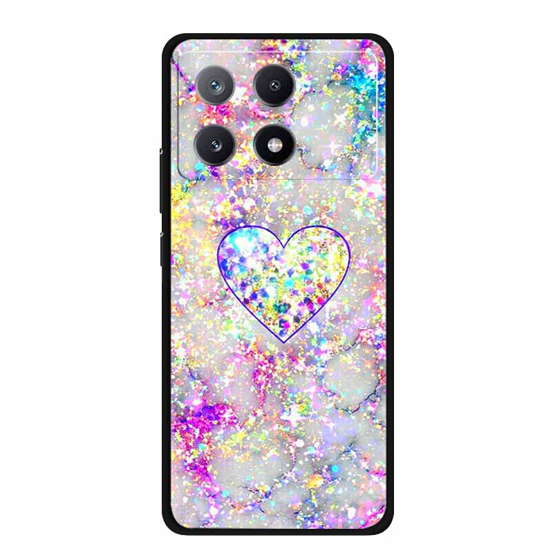 For Xiaomi Poco F8 Pro Case Gradient Marble Silicone TPU Soft Phone Case for Poco F8 Pro Pastel Back Cover Funda Poco F8 Pro 5G