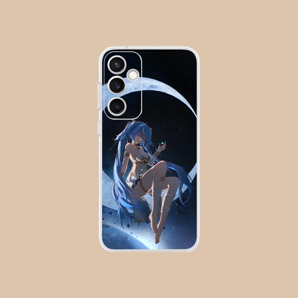 

Wuthering Waves Luno Phone Case for Samsung Galaxy S25 S24 S23 S22 S21Plus FE Ultra Clear Colorful Cover Cellphones Pretty Galaxy S22+ 5G
