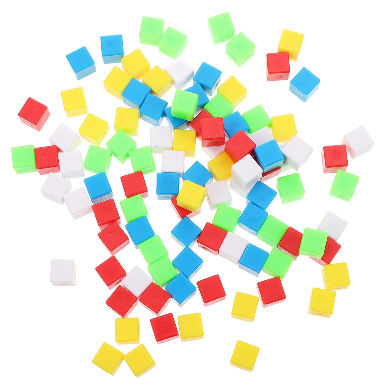 

Alasum 200 Pieces Cube Blocks for Kids, Geometry Game Tiles, Toys, Fidget Pens, Square Blocks, Plastic Craft Cubes