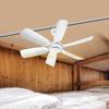 L8RE Silent Ceiling Fans 220V 20W No Light for Bedroom Living Room Office Hanging Fan