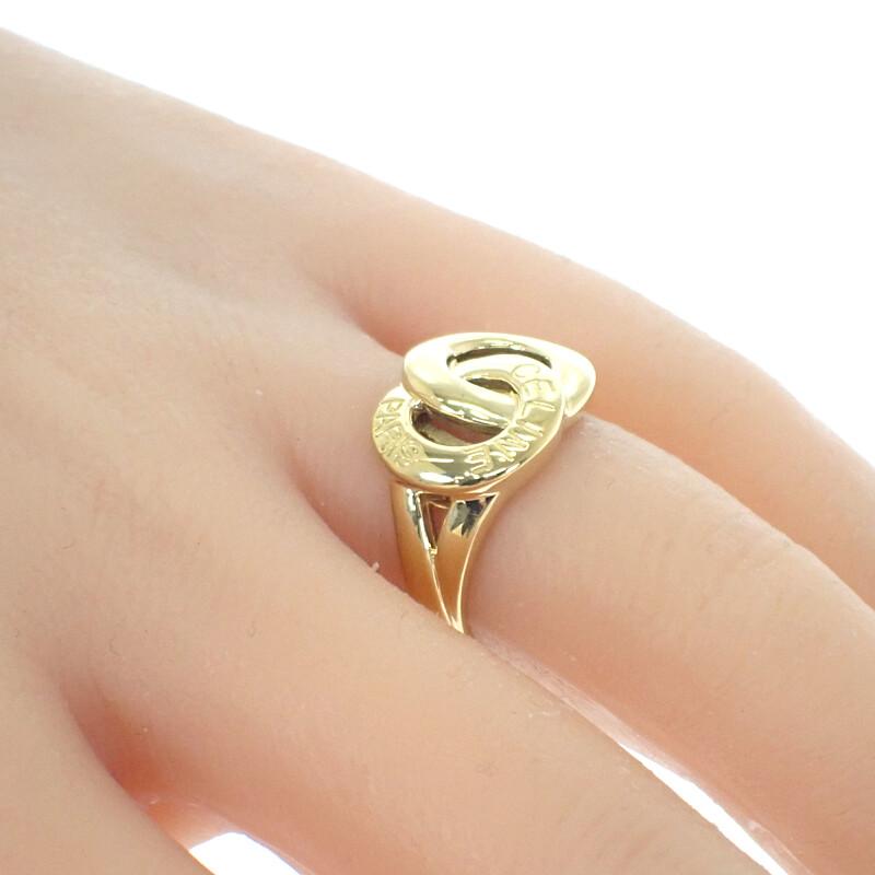 CELINE  #12(JP Size) ring K18 yellow gold Women