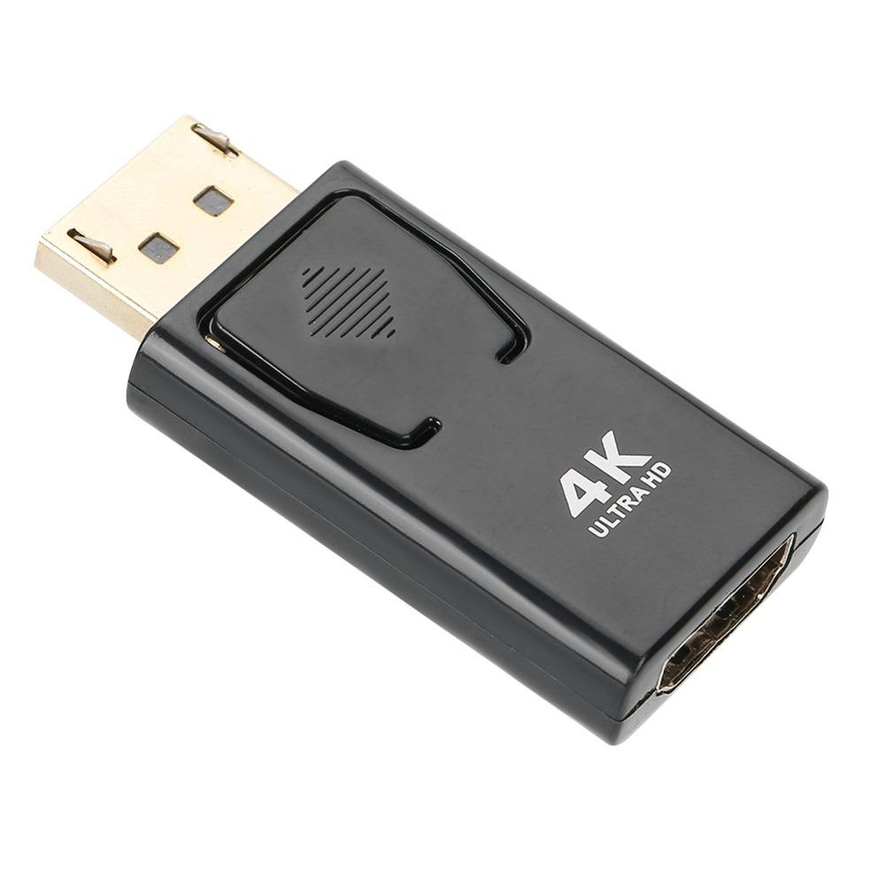 2PCS 4Kx2K Displayport Male To HD Female Plug and Play DP To HD Adapter  for PC Computer