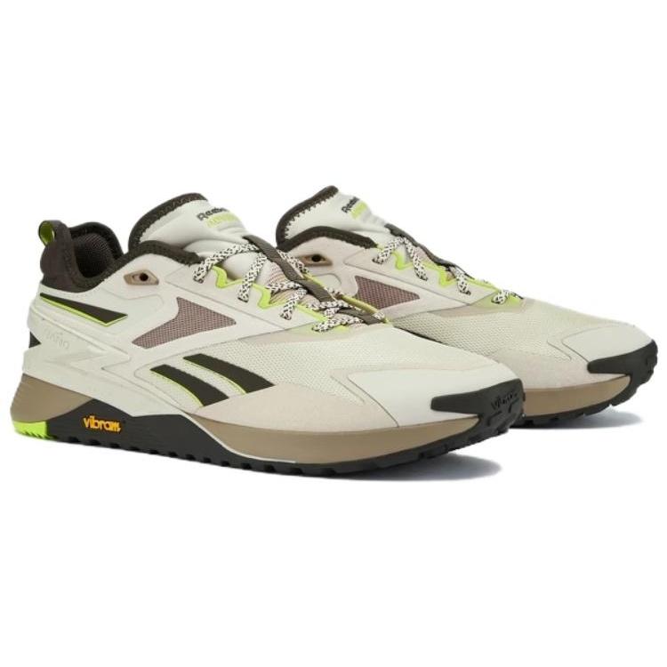 Reebok Nano X3 Adventure 'Stucco Laser Lime' Men's 100033527