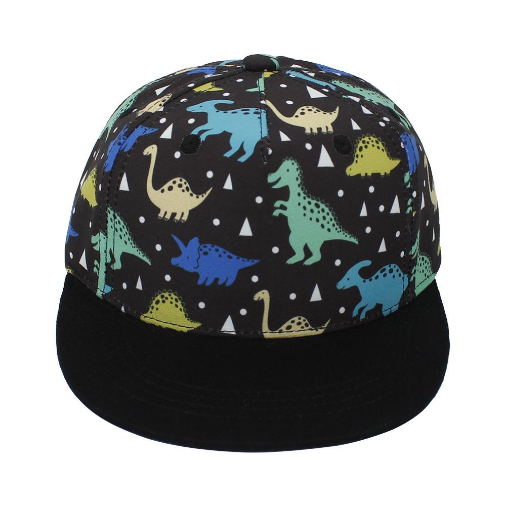Kids Cartoon Snapback Cap Children's Hip Hop Wide Brim Trucker Hats Outdoor Sport Sun Hat UV Protection Baseball Caps