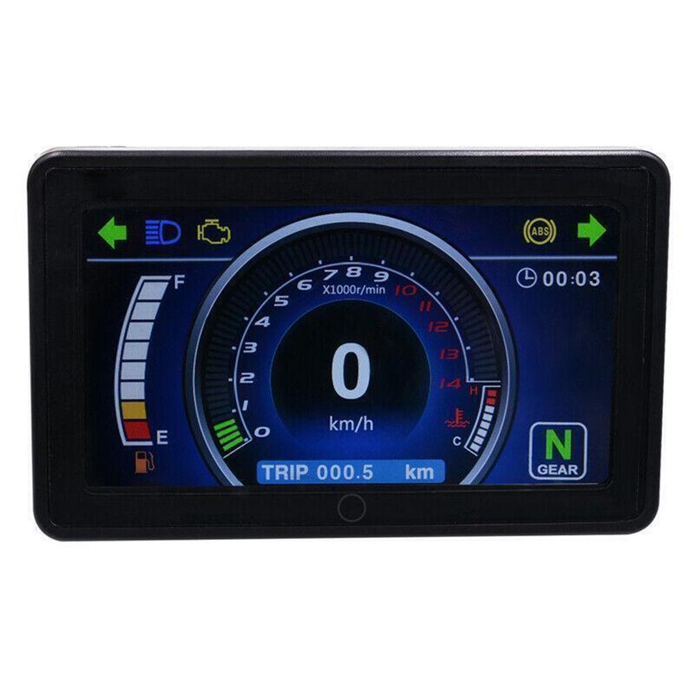 

Universal Motorcycle Full LCD Screen Speedometer Digital Odometer Speed Meter×1