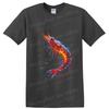Neon Shrimp T Shirt Colorful Aquatic Animal Ocean Art Graphic Unisex Tee Gift