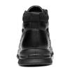 Qiang Ren Men's Winter Fleece-Lined Leather Lace-Up Shoes