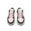Jordan Air Jordan 1 Low Top Vintage Basketball Shoes Women's Black Pink DC0774-200(Team413-)