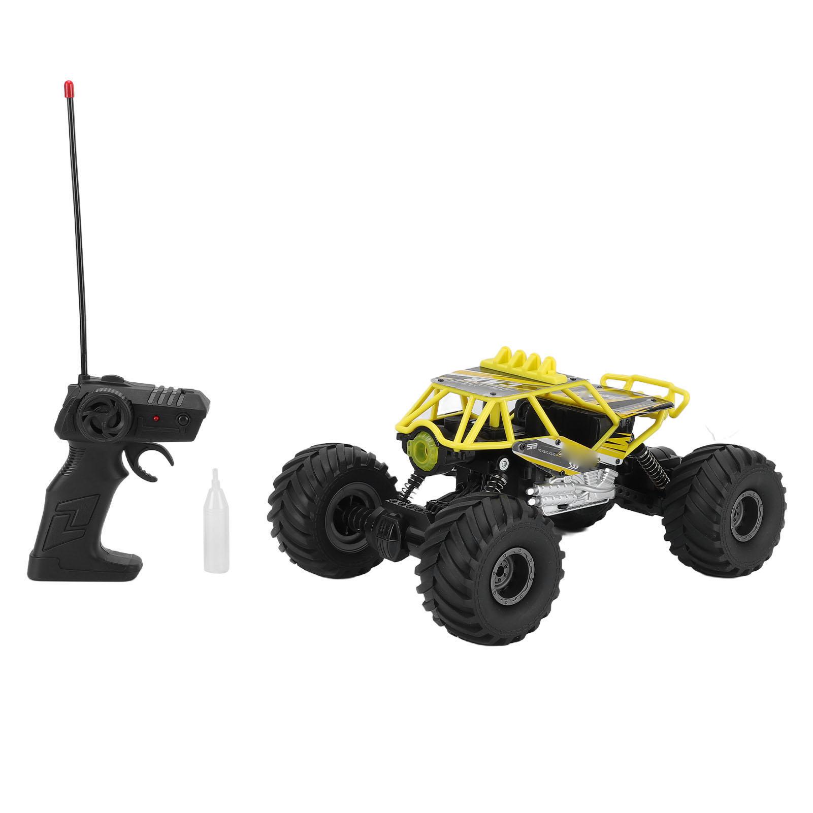 Радиоуправляемая Внедорожная Машина 4WD Высокоскоростная Залезающая Машина Вездеходная RC Машина для Мальчиков Радиоуправляемая Внедорожная Машина жёлтый
