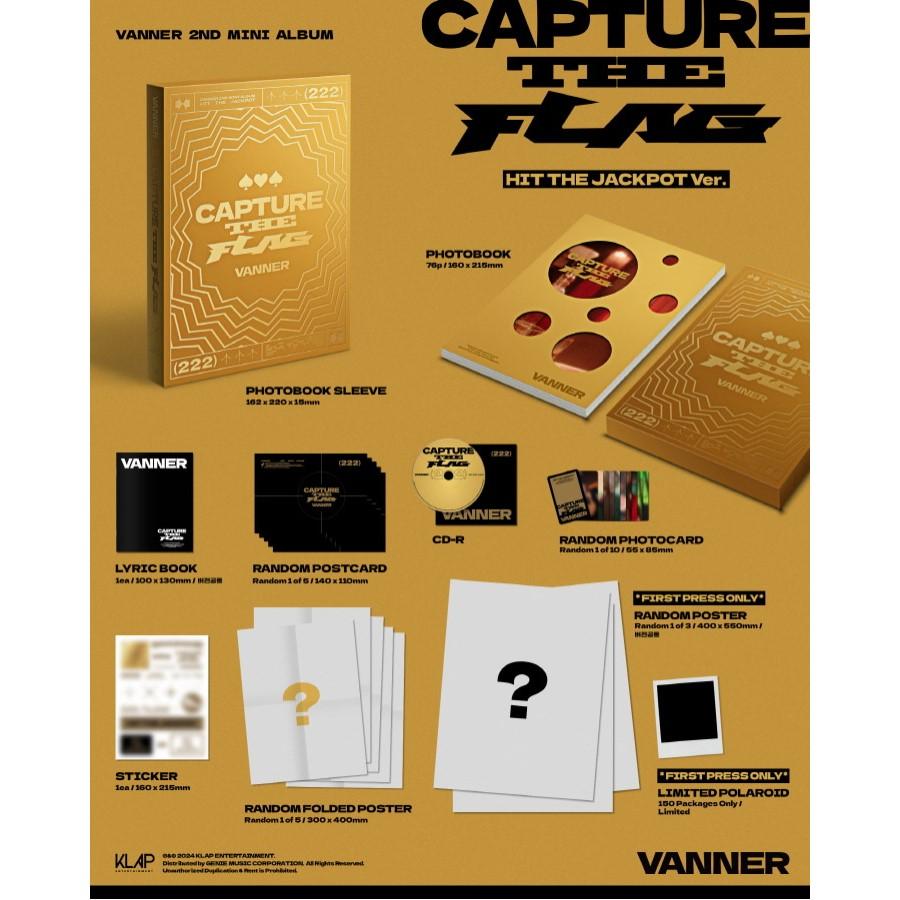 Album VANNER - [Capture THE FLAG] 2nd Mini