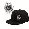 Mysterious Dripping Eye and Hands Baseball Cap Unisex Polyester Adjustable Streetwear Snapback Hat