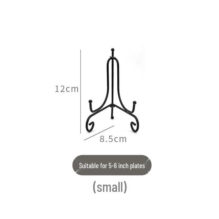 

Multifunctional Wrought Iron Kitchen Plate and Medal Display Rack