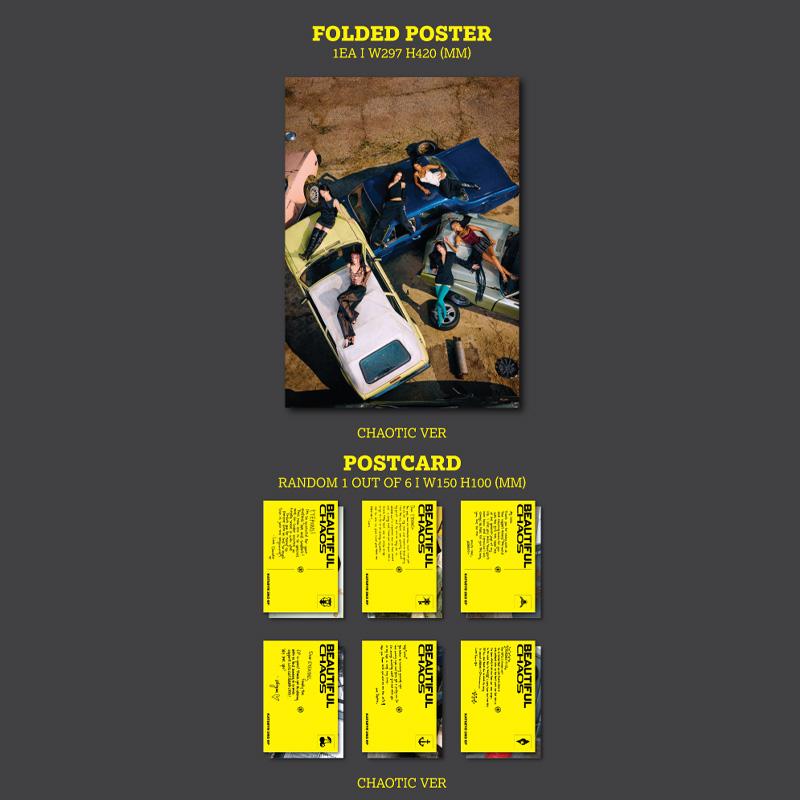 [PRE ORDER] KATSEYE – BEAUTIFUL CHAOS (Photobook Ver. Total 2 Versions)
