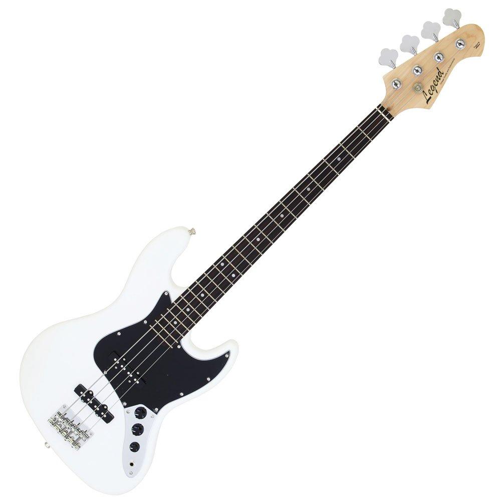 Legend Legend electric bass white black pickguard soft case included LJB-Z B/WH
