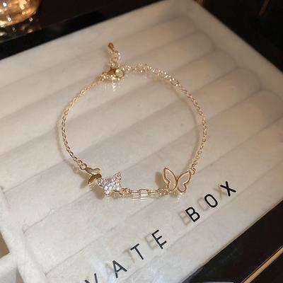 Neue Südkorea Exquisite Schmetterling Armband Einfache Temperament Mode Armband frauen Schmuck