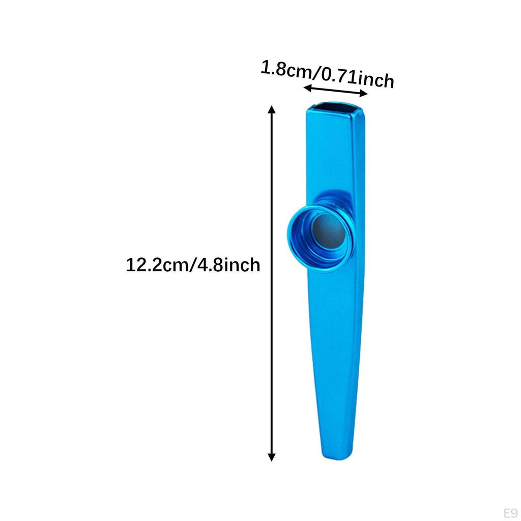 Kazoo Flute Gift Bag Fillers Party Decorations Easy To Play with 3 Replacement Membranes Musical Toy