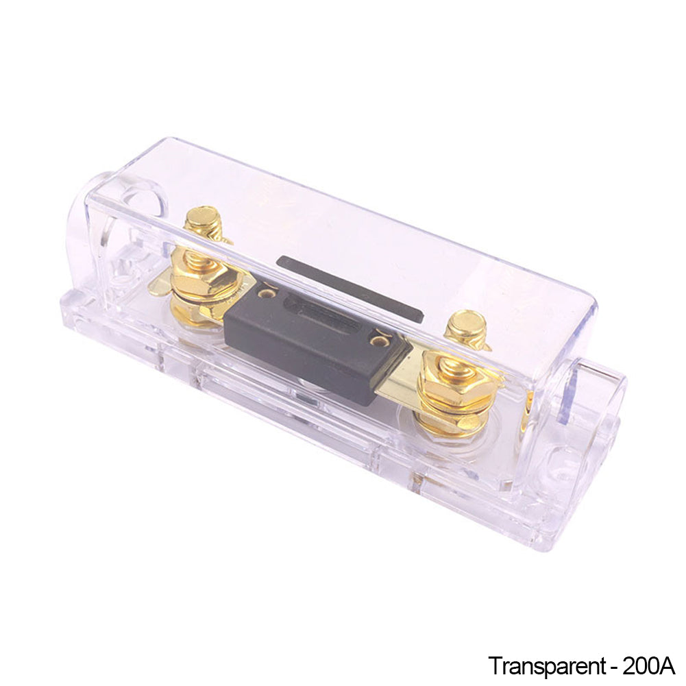 Car Auto Fuse Holder Bolt-on Fuse Automotive Audio Fuse Holders Fusible Link with 40 50 80 100 125 150 250 300 400A Amp