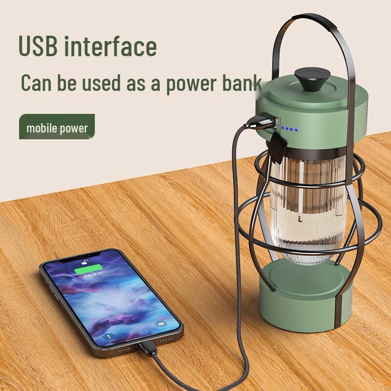 SupFire T52 Vintage Rechargeable Camping Lantern