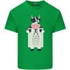 A Cow Holding a Snellen Eye Chart Glasses Unisexs Light Cotton TShirt