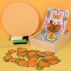 Simulation Pretend Food Set Role Play Wooden Feeding Toy Simulation Feeding Game  Children's Toy