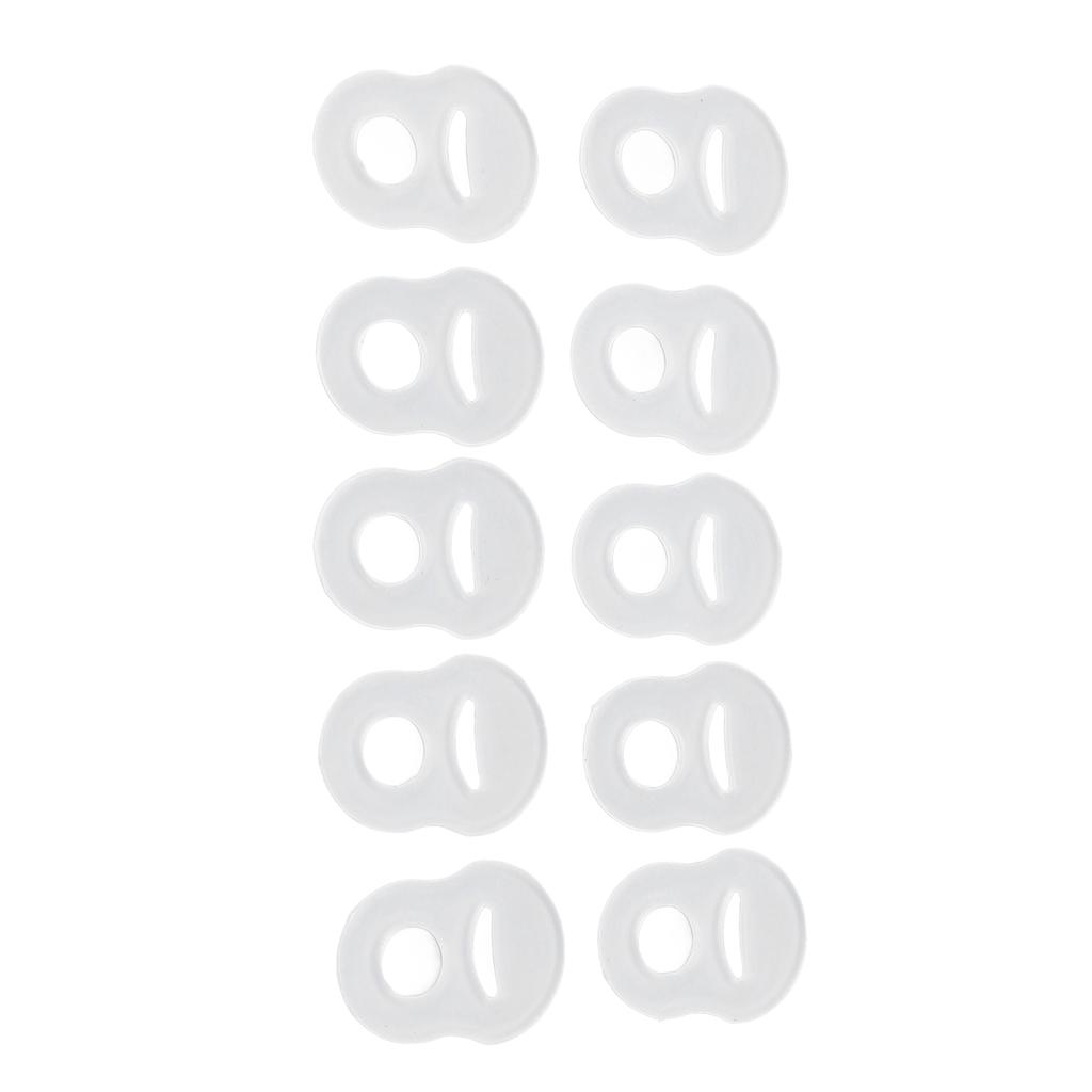 10pcs Silicone Ingrown Toenail Correcting Tool Invisible Ingrown Toe Nail Straightening Protector Br