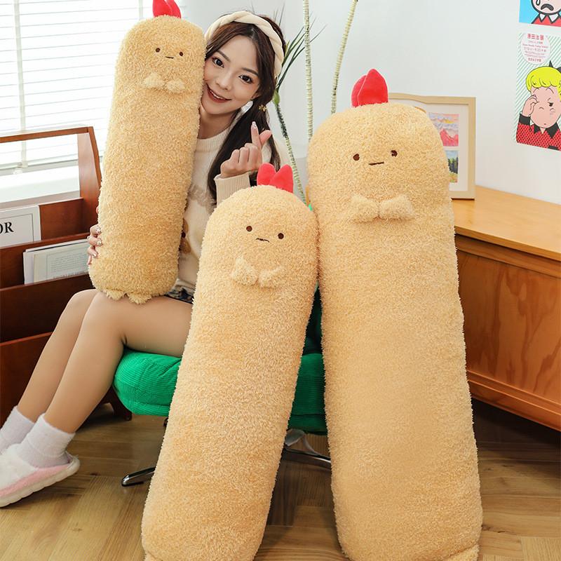 Tempura Shrimp Fried Plush Toy Cartoon Animal Doll For Bedroom Lounge Child Gift