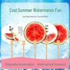 Children's Watermelon Hand Fans (10-Pack)