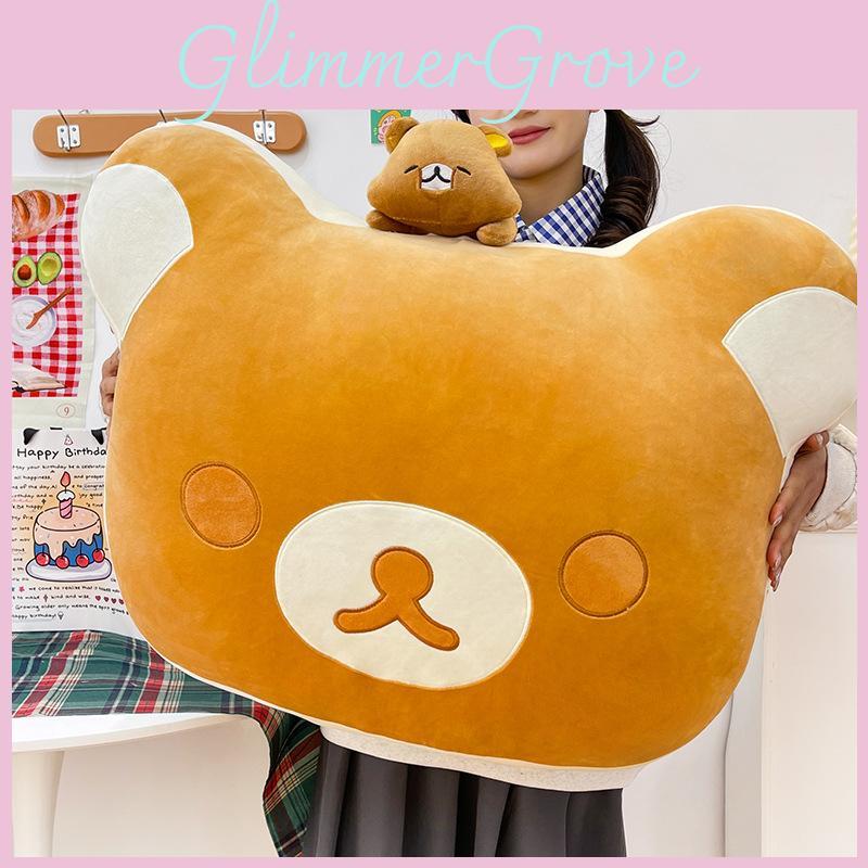 Cuter Rilakkuma Plush Toy Pillow With Pp Cotton For Kids And Adults