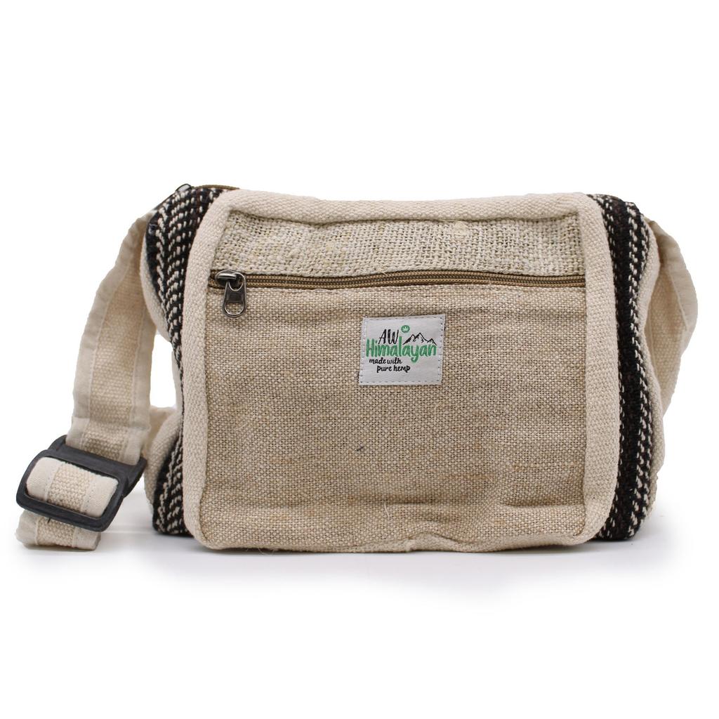 Messenger Bag Hemp Cotton Assorted Colors