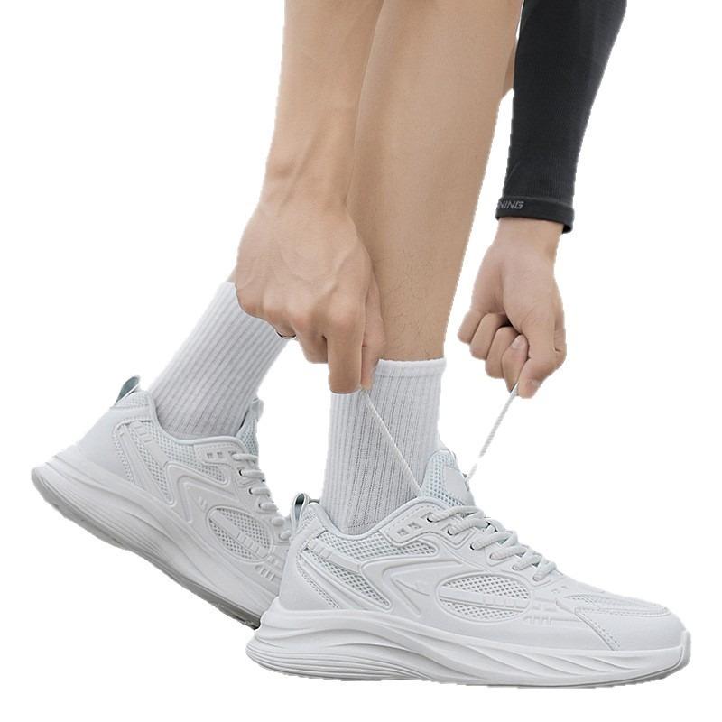 Men's Shoes Summer Net Shoes New Breathable Sports Shoes Men's Versatile Casual Shoes Shock-absorbing Running Shoes Men