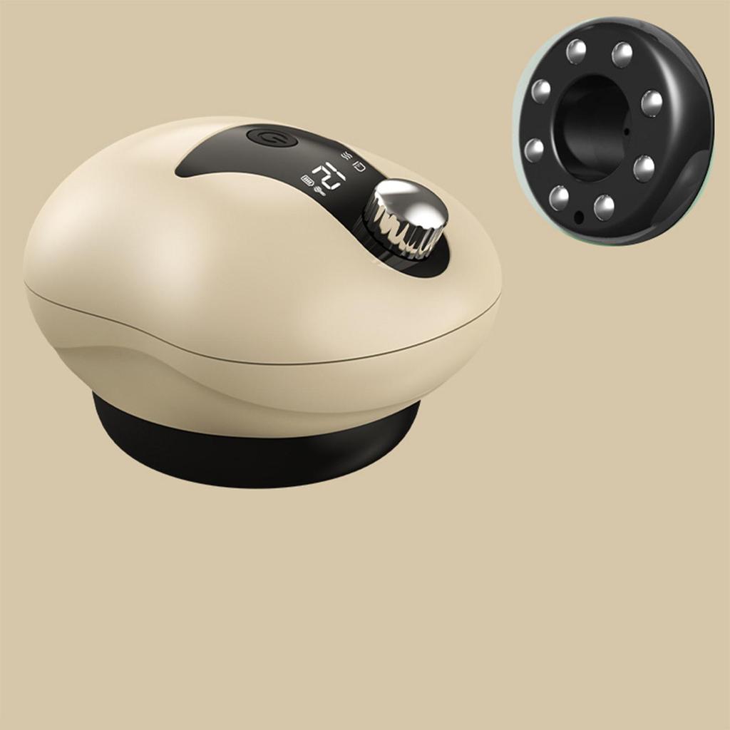 Smart Home Rechargeable Vacuum Cupping and Scraping Instrument Red Light Cupping and Suction Knob Adjustment Pressure Relief Electric Cupping Device