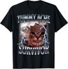 I Survived Todays Tummy Ache Survivor Funny Cat Meme T-shirt