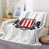 1PC Sunderland Association Football Club Patterned Flannel Blanket Suitable For All Seasons for Home Decor Warmth and Comfort Gifts Holiday Present