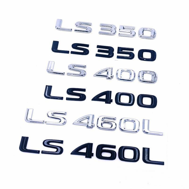 Autocollant Emblème Badge Lettres ABS 3D Coffre Arrière de Voiture Autocollant de Style Logo de Voiture