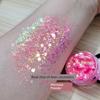 Stage Makeup, Eye Shadow, Glitter, Sequins, Stars, Glue-Free Face and Hair Makeup, Children's Day Cosmetics, Performance Makeup