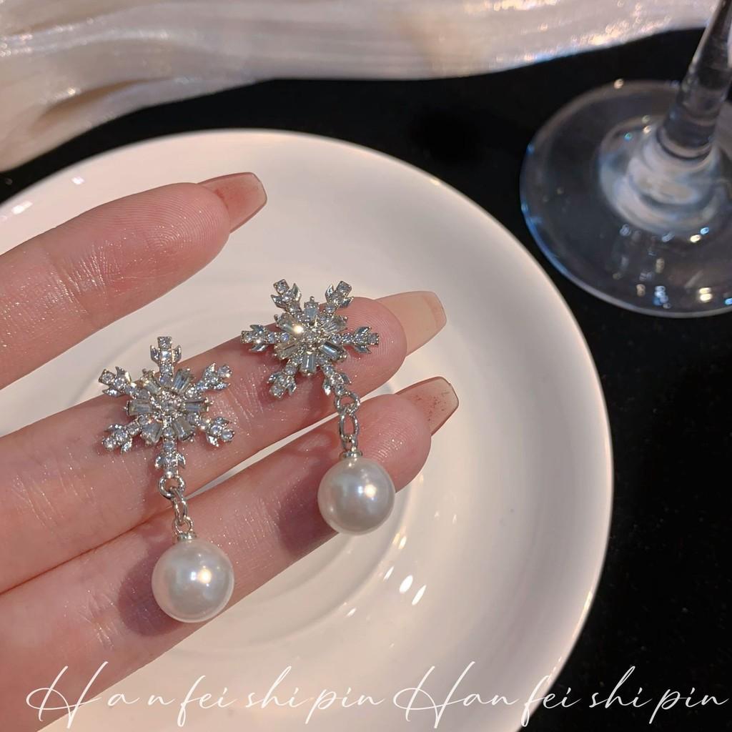 Christmas Lady Earrings Fashion Casual Delicate Elegant Alloy Earrings Gift