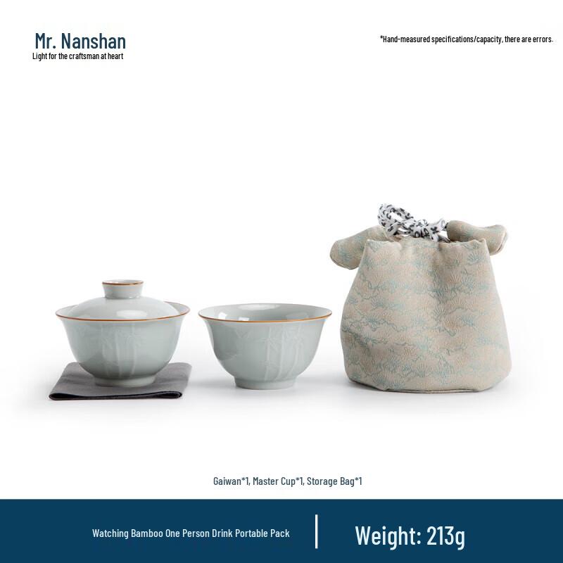 Nanshan Mr. Portable Ceramic Travel Tea Set