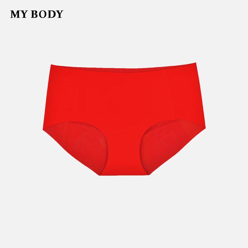 

Mybody Women s Seamless Mid-Rise Boyshort Underwear L