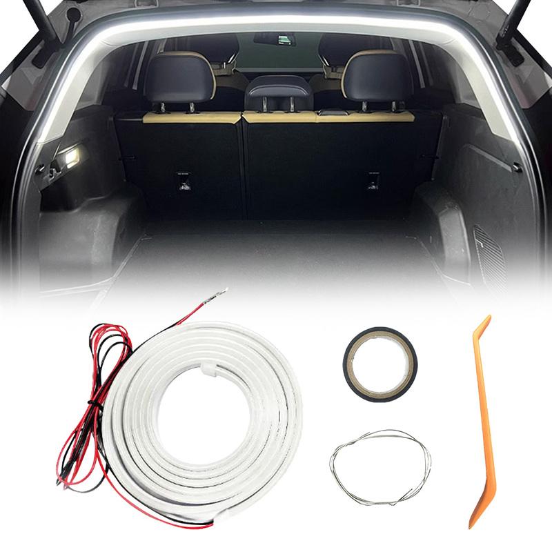 LED Car Trunk Lighting Strip Multifunction Automatic Tail Box Light Auto Sensor Tail Light Strip for Sedan SUV Hatchback Pickup